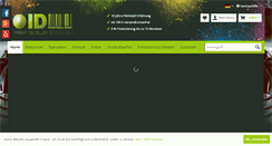 Desktop Screenshot of id-paintball.de